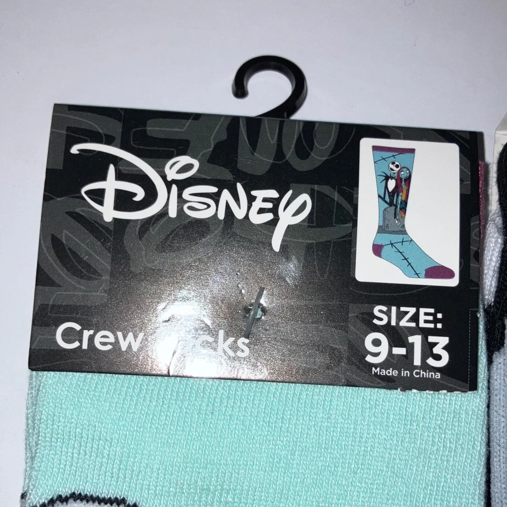 Disney Nightmare Before‎ Christmas Crew Socks Set - Unisex Adult